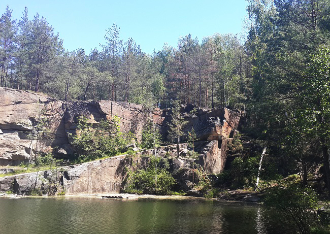 Гранитные карьеры в Коростышеве